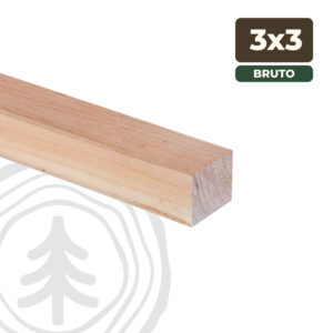 Pino Oregón Bruto 3x3