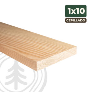 Pino Oregón Cepillado 1x10