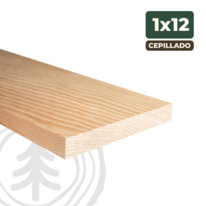 Pino Oregón Cepillado 1x12