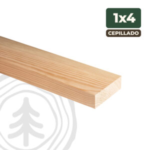 Pino Oregón Cepillado 1x4