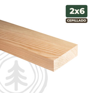 Pino Oregón Cepillado 2x6