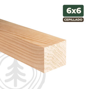 Pino Oregón Cepillado 6x6