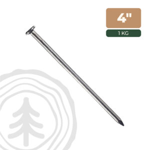 Clavo Corriente 4" (Bolsa 1kg)